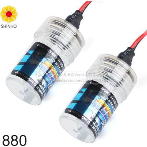 2PCS 12V 35W 880 881 H27 Globes Bulb Headlights Xenon HID xenon light Lamps 3000K 4300K 6000K 8000K 10000K 12000K 15000K 30000K