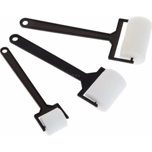 3Pcs White Sponge Paint Brushes Children Graffiti Roller Stamp Kids Painting Toy for kids to study