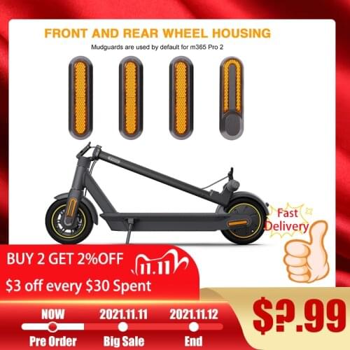 4pcs Shell Case With Sticker Decals Wheel Hubs Cap Protective For Xiaomi Mijia M365 and M365 Pro 1S Electric Scooter