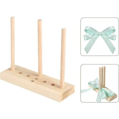 Bow Maker For Ribbon, Wooden Wreath Bow Maker Tool For Creating Gift Bows, Party Decorations Hair Bows Corsages Holiday Wreaths