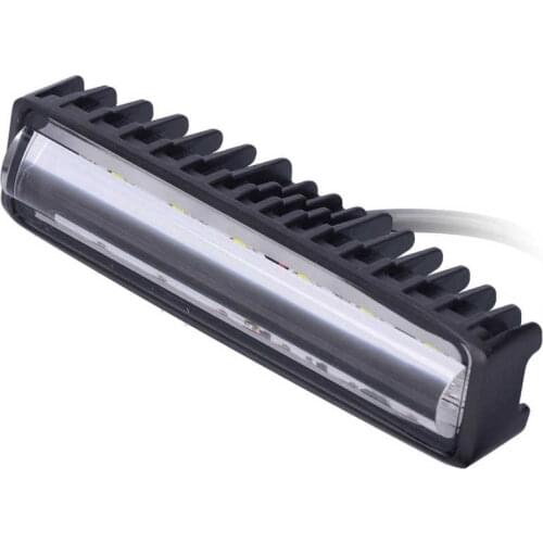 White LED Work Light 18W Front Bar Lamp Universal for Car Motorcycle Off-Road Vehicles