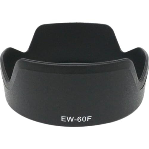 EW-60F Camera Hood Suitable for Canon M5 M6 Micro-Single EF-M 18-150mm Lens Accessories 55mm