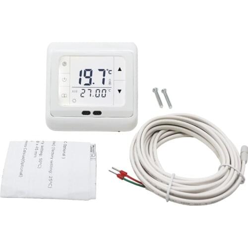 Digital Under Floor Heating Thermostat Warm Floor Controller Weekly Programmable Machanical Temperature Room Warm Ragulator