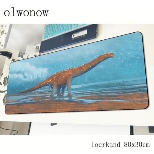 Dinosaur pad mouse hot sales large computer gamer mouse pad 800x300x2mm padmouse High-end mousepad ergonomic gadget office mats