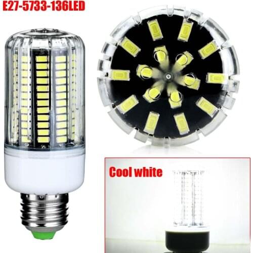 E27 E14 B22 5733SMD LED Corn Bulb Light LED Cover Corn Light Cool / Warm White Corn Bulb Light Candle light Spotlight for hotel