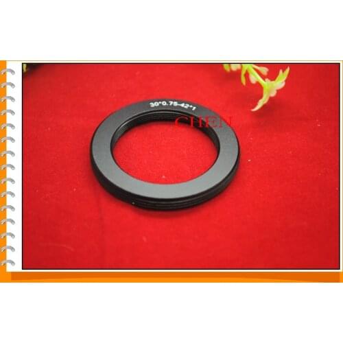 All-tooth ring M30-M42 modified mouth ring, suitable for 30mm * 0.75 Lens Adapter Ring