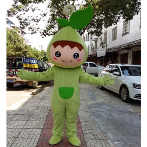 Leaf Mascot Costume Leaves Mascot Costumes for Sale Fancy Dress Carnival Halloween Clothings Can Add Logo