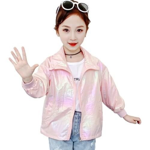 Girls Jacket Outerwear 2021 New Girl Coats Kids Spring Autumn Childrens Jackets Casual Style Clothes For Girls 6 8 10 12 14