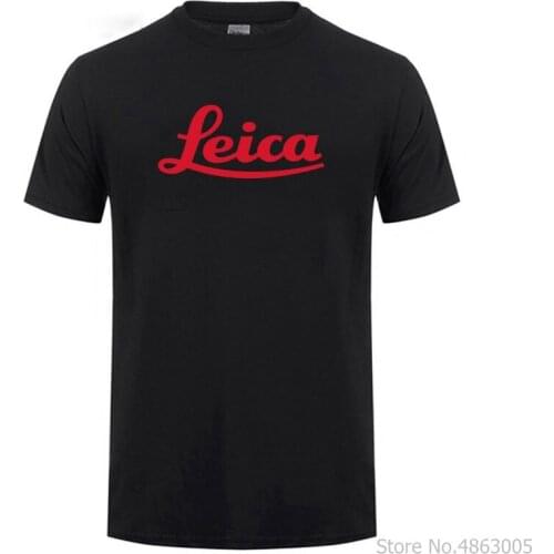 Summer New O-neck Leica T-Shirt Street Fashion Casual Sports Shirt Male T Shirt For Men