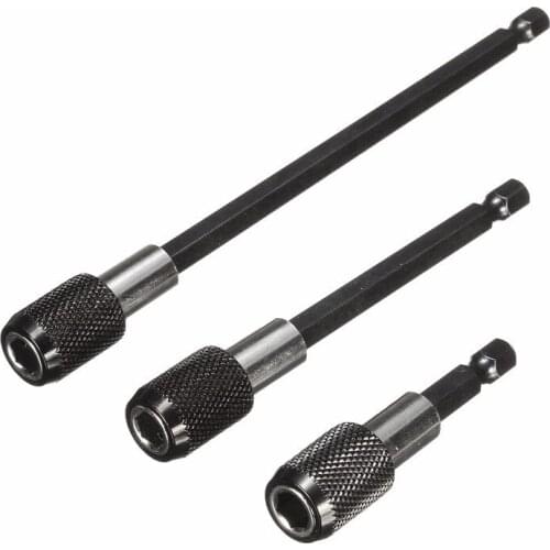 XNEMON 1PC 1/4'' Hex Quick Release Magnetic Screwdriver Bit Holder 60-150mm Extension Bar