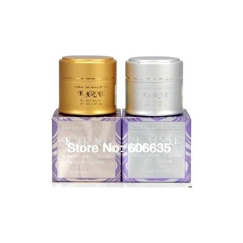 Yanko karme Qiao beauty skin lightening Sets (Day Cream + Night Cream ...)