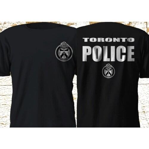New Toronto Police Service Department Fire Department New Fashion Men Hip Hop Print Novelty T Shirts