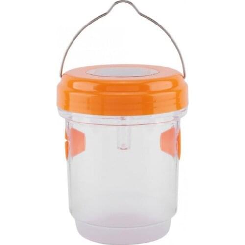 Portable Good Outdoor Hanging LED Flying Insects Trap PP Bee Bait Trap Reusable for Household