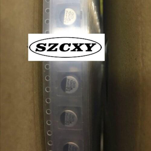 Home furnishings 25V100UF 6.3X5.8MM Aluminium electrolytic capacitance 100uf/25v 6*5