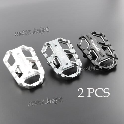 Re Qing CNC Aluminum Motorbike Foot Pegs Footpegs Footrests For Honda NC700X NC700S & NC750X NC750S