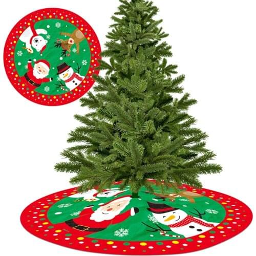 Christmas Tree Skirt Carpet Floor Mat Outdoor Blanket Xmas Floor Mat Cover Home Party Decor Home New Year Xmas Decor 2022 Decor