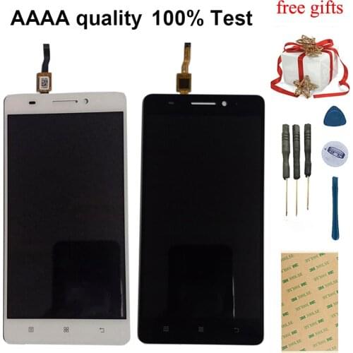 For Lenovo S8 LCD Touch A7600 A7600M LCD Display Screen A7600-M Digitizer Sensor Panel Glass Monitor Assembly Replacement