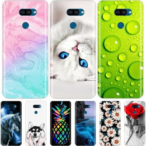 Silicone Case For LG K40S Soft Cover Cute Pattern Case For LG K40S K 40S K40 S LMX430HM 6.1 inch Back Cover Bumper Coque Shell