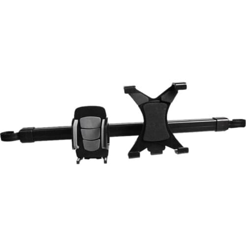 2 in 1 Universal Car Tablet PC Phone Holder Rack 360 Degree Back Seat Headrest Mount Stand Bracket For iPad Mobile Phone