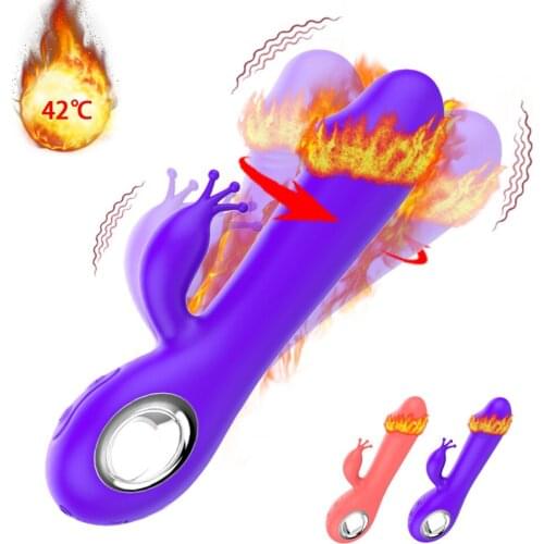 Heating Swinging Vibrators for Women Dildo Realistic Vibrator Sex Toys for Woman Adults Vagina Clitoris Intimate Goods Sex Shop