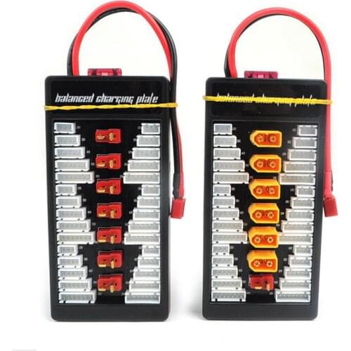 High Quality 2S-6S XT60 Plug Parallel Charging Board Para Board XT60 Plug 4.0MM Bananer for Imax B6 B6AC B8 6 in 1