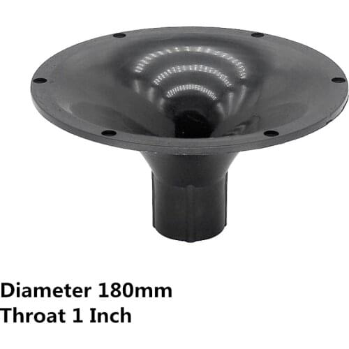 Finlemhom Tweeter Speaker Treble Horn Accessories 180mm 2PCS For Home Theater Sound Bar Bookshelf Professional Audio DJ Mixer