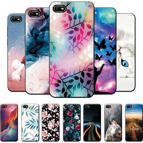 Case For OPPO A1K Case Soft TPU Silicone Cover For OPPO A1K A1 K Case For Oppo A1K Protective Back Cover Flower Fashion Pattern