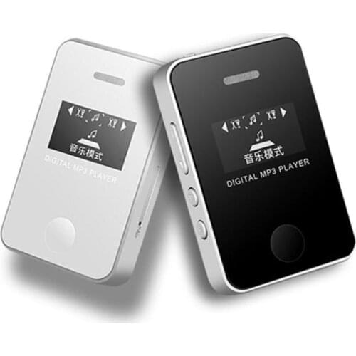 Overmal Mini Simple USB MP3 Music Media Player LCD Screen Support 16GB Micro SD TF Card Sport design best Christmas gift