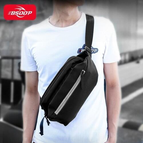 BSDDP Men Business Chest Bag travel Shoulder Bag sports Motorcycle bag Anti-theft password Crossbody Bags Shoulder Messenger Bag