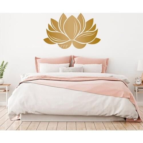 Mandala Wall Decal Mandala Lotus Decal Gift for Her Unique Mandala Decor Gift for Sister Best Friend Gift Decal Mandala Z308