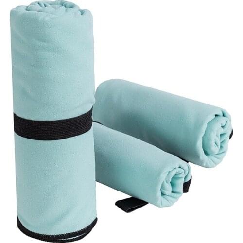 3pcs/set Super Absorbent Microfiber Sports Towel Solid Color Quick-Dry Blanket Outdoors Swimming Fitness Beach Hiking Travel