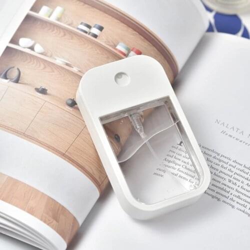 Portable Press Empty Sprayer Bottles Mini Moisturizing Fine Mist Perfume Cardcase-like Refillable Sanitizer Atomizer Bottle