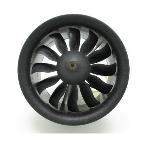 RC Fixed wing plane 64mm 12-blade Ducted fan engine set with 6S 1900KV 4S 3000KV motor