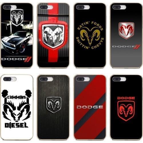 For Huawei Mate 20 30 40 7 8 9 10 Lite Pro P Smart 2018 2019 Plus G7 G8 Silicone Cover Camo-Dodge-Ram-logo-Poster