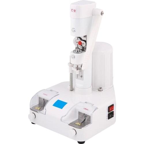 988C Rimless Glasses Drilling Machine Lens Punching Machine Saw Groove Machine Glasses Processing Equipment 220V