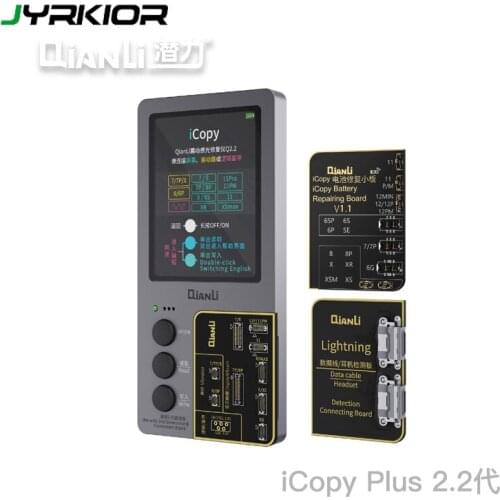 Qianli iCopy Plus LCD Screen Original Color Repair Programmer for iPhone 11 Pro Max XR XS MAX 8P 8 7P 7 Battery/Data Repair Test