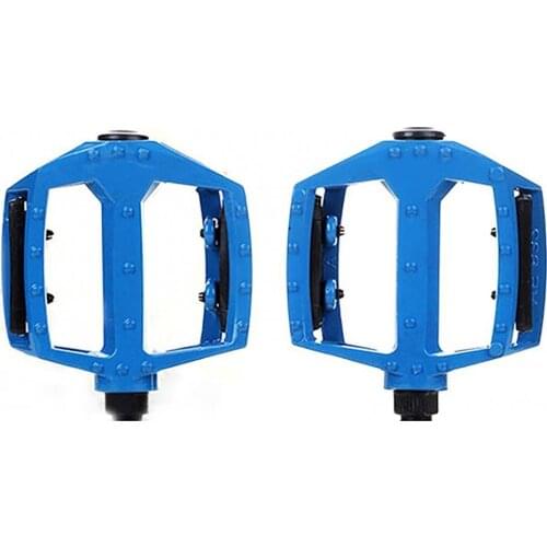 80%HOT 1 Pair Aluminum Alloy Anti-slip Bicycle Pedal with Reflective Strips Bike Parts