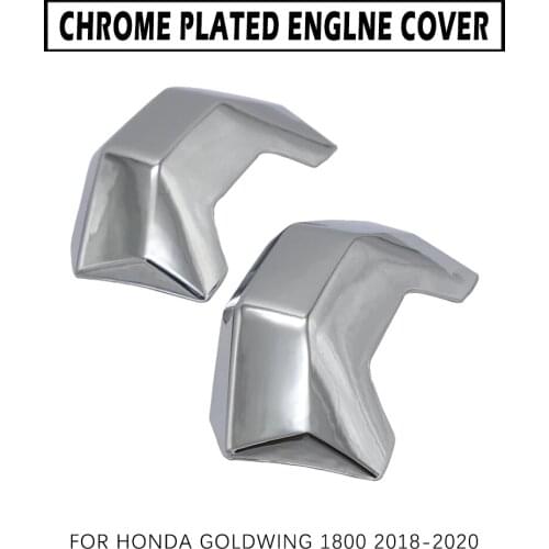 For Honda Goldwing 1800 GL1800 GL 1800 2018 2019 2020 High Quality Chrome Plated Englne Cover Motorcycle Modified Engine Shield