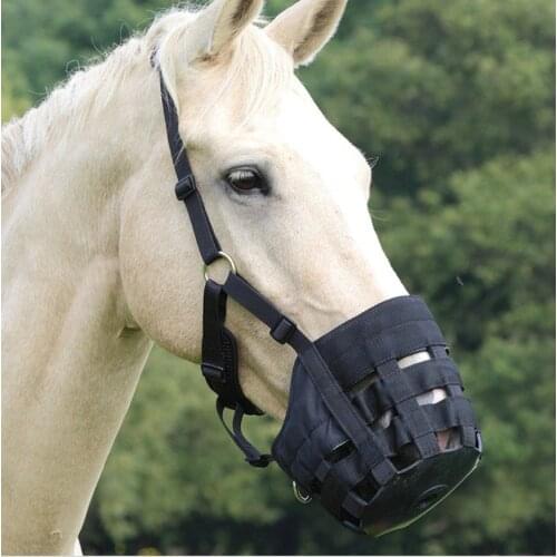 Horse mouth cover bite-proof horse mouth cover horse equipment horse mask horse head cover horse gear supplies
