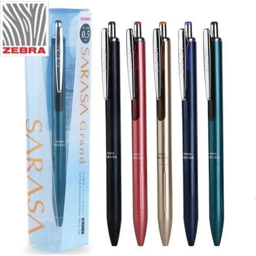 ZEBRA JJ55 Metal Business Gel Pen Student Exam Pen Limited Edition Heavy Feeling Signature Pen 0.5mm