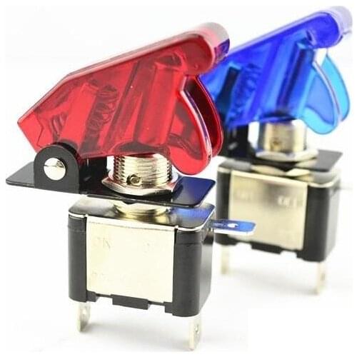 12V 20A Car Toggle Switch SPST Auto Cover LED Light Switch Control ON-OFF Auto Racing Power Switch