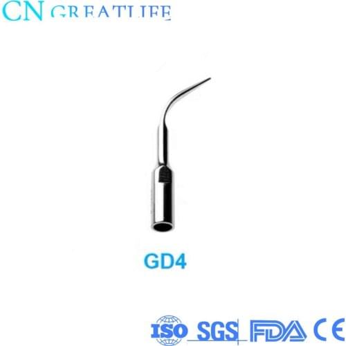 EMS DTE Woodpecker Style Scaler Tips GD4 5Pcs Ultrasonic Dental Scaler Tips Air Scaler Tip Scaler Tips