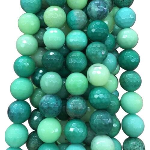 Free shipping 6mm 8mm 10mm Faceted Natural Green Grass Carnelian Round Women Men Spacers Beads Strand 15.5" FG9070