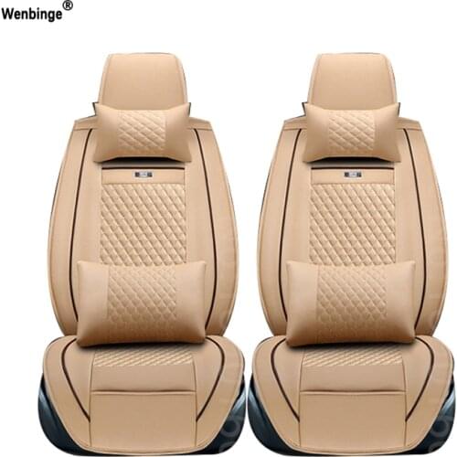 Only two front car seat cover For Porsche SsangYong Isuzu Audi Chrysler Acura DS automobiles covers armchair accessories styling