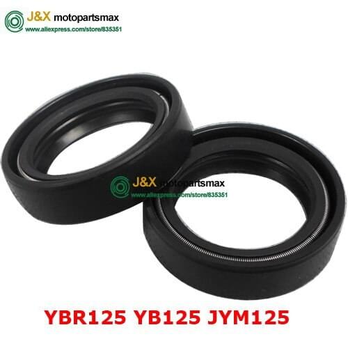 JIA Motor - OIL SEAL FRONT FORK CORE FOR YAMAHA YBR125 YB125 JYM125 2PCS/PAIRS
