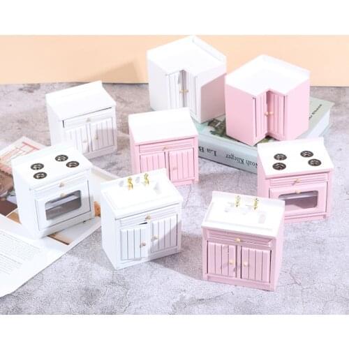 Dollhouse Wooden Wash Basin 1:12 Mini Dollhouse Accessory Miniature Furniture Realistic Kitchen Sink for Bathroom Kitchen