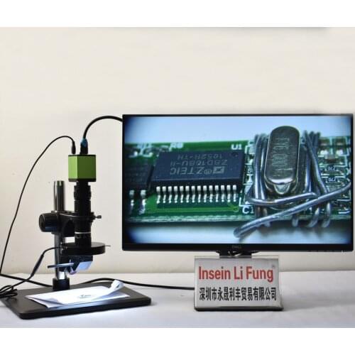 Full HD Sony Sensor Electronic Video 3D Inspection Microscope 2D 3D Switching Optical Magnifier Precision Hardware Detection