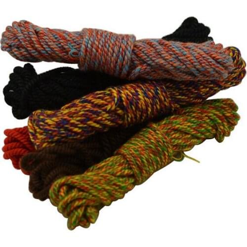 2X wire 1mm 2.5 meters long Diy Hand made lines to cotton handmade cotton rope tassels Beads tassel jade line wholesale