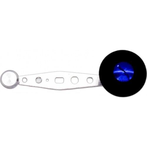 Small Blue Aluminum Alloy EVA Universal Aluminum Alloy Knob Rocker Arm Grip Fishing Reel Handle Tackle Tool Fishing Accessories