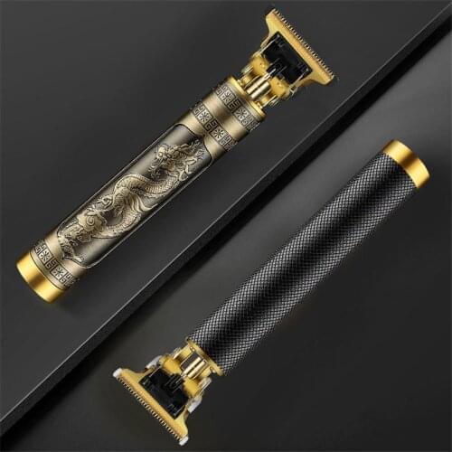 T Bald Head Hair Clipper Rechargeable Trimmer T-Outliner Barber Trimmer For Men Cordless Professional Hair Cutting Machines